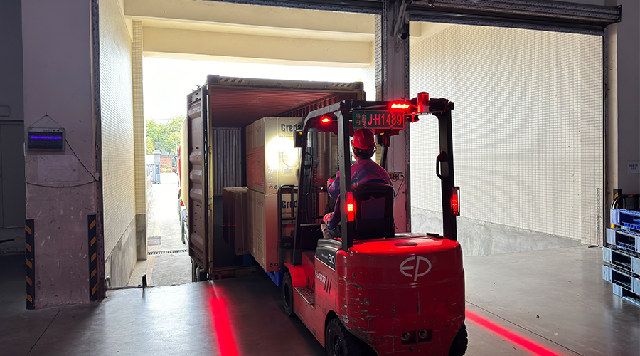 衣物烘干機(jī)出貨英國(guó)，開啟合作新篇