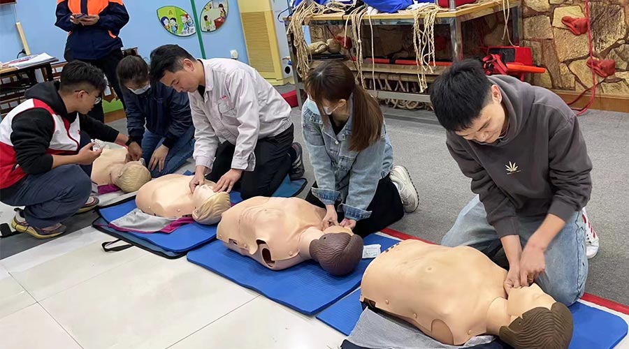 提升自救互救能力！金環(huán)電器開展初級救護員培訓學習