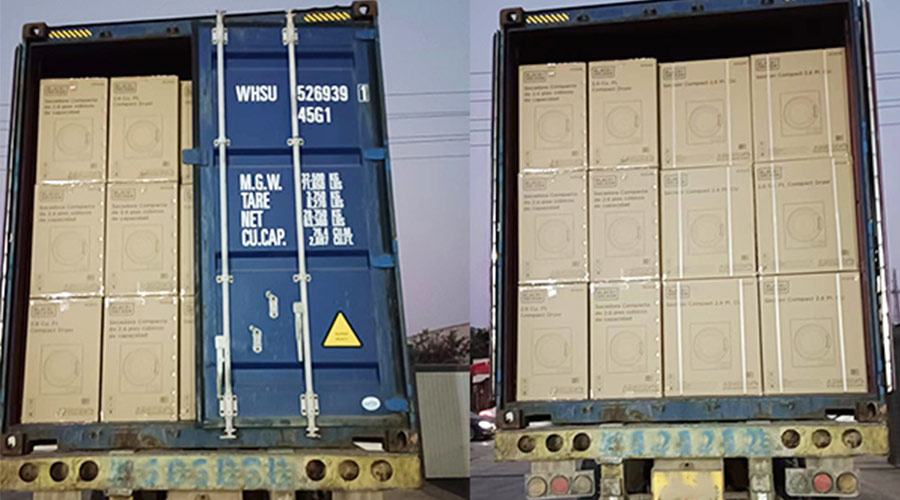 不分晝夜！完成客戶滾筒衣服烘干機(jī)發(fā)貨是職責(zé)所在