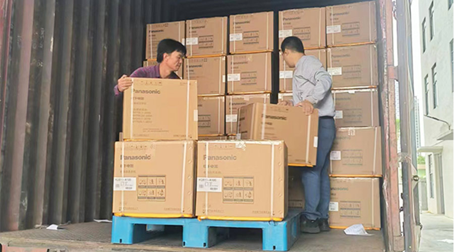 發(fā)貨抓速度！金環(huán)電器第一時(shí)間完成松下滾筒干衣機(jī)發(fā)貨