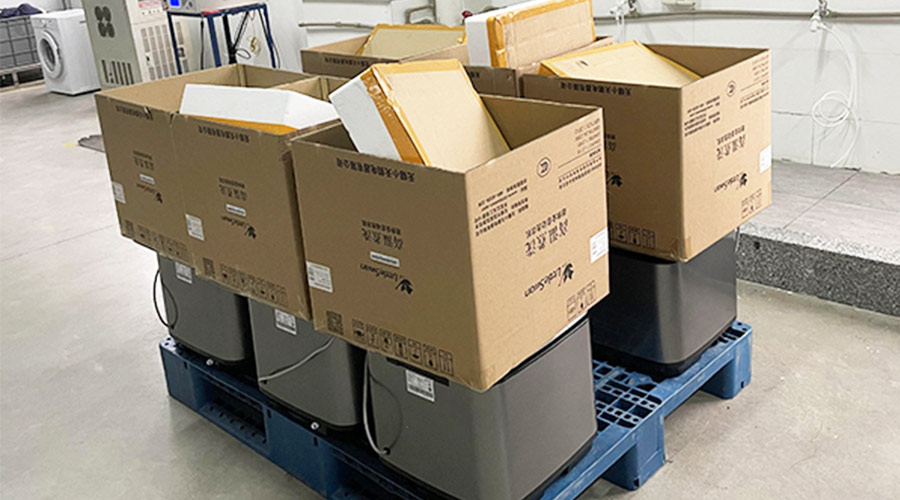 高質(zhì)量 低返工率！順利完成客戶迷你洗衣機驗貨