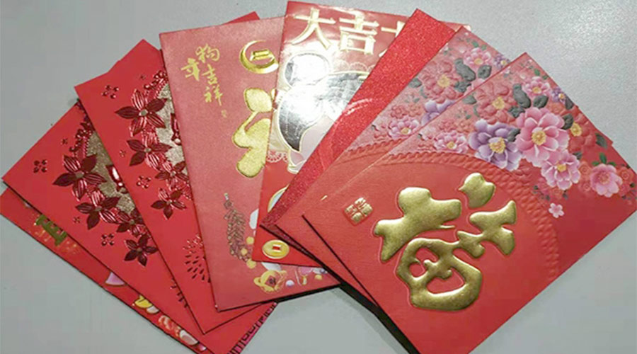 開工好彩頭！金環(huán)電器銷售部為員工派發(fā)開工紅包！